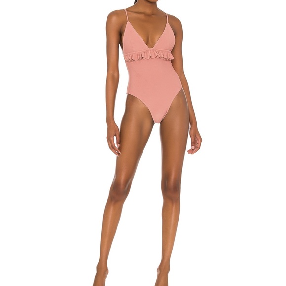 Tularosa Swim Nwt Tularosa Hazel One Piece Blush Size S Poshmark